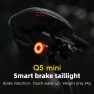 Превью Bike Rear Light - Smart Auto Brake Sensing, IPX6 Waterproof, Type-C Charging — Smart Bike Light, ROCKBROS