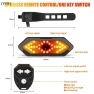 Превью Wireless Remote Turn Signal Lights — Smart Bike Light
