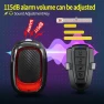 Превью Wireless Waterproof Bike Burglar Alarm with Brake Sensing Light — Smart Bike Light, ANTUSI