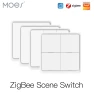 Превью 4 Gang Wireless Scene Switch — Smart Button Pusher, MOES