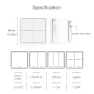 Превью 4 Gang Wireless Scene Switch — Smart Button Pusher, MOES
