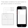Превью 4-Gang ZigBee Smart Wireless Scene Switch — Smart Button Pusher, MOES