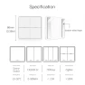 Превью 4-Gang ZigBee Smart Wireless Scene Switch — Smart Button Pusher, MOES