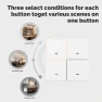 Превью ZigBee Scene Switch 4 Gang Wireless 12 Push Button Controller — Smart Switch, MOES