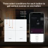 Превью ZigBee Wireless 12 Scene Push Button Controller — Smart Switch, Manhot