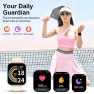 Превью Fitness Smart Watch with Heart Rate & Sleep Monitoring — Fitness Tracker, LIGE