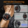 Превью Smart Watch with 1.43-inch AMOLED Display, Health Monitor, and Wireless Call — Smart Watch, FOXBOX