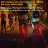 Превью Bicycle Alarm Taillight with Smart Brake Sensing — Smart Bike Light, Camaroca