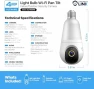 Превью 4MP Light Bulb WiFi Camera with Pan/Tilt and Human Detection — Security Camera, Amcrest