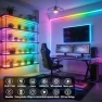 Превью RGBW IC COB LED Strip 32.8ft Natural White 4000K Addressable Multicolor Kit — LED Strip Lights, FOSUO