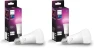 Превью Smart LED Bulb (2-Pack) - White and Color Ambiance — Smart Light Bulb, Philips