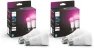 Превью Smart LED Bulb - White & Color Ambiance (3 Pack) — Smart Light Bulb, Philips