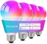 Превью Smart Light Bulbs - Color Changing, A19, 60W Equivalent, RGBCW 800 Lumen, 4 Pack — Smart Light Bulb, Fancylink