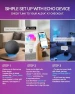 Превью Smart Light Bulbs - Color Changing, A19, 60W Equivalent, RGBCW 800 Lumen, 4 Pack — Smart Light Bulb, Fancylink