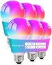 Превью Smart Light Bulbs - Color Changing, A19, 60W Equivalent, RGBCW 800 Lumen, 4 Pack — Smart Light Bulb, Fancylink