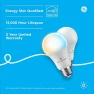 Превью Smart Tunable White A19 LED Light Bulb, 60W Replacement, 2-Pack — Smart Light Bulb, GE