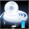 Превью White LED Strip Light, 20 ft Dimmable Bright Rope Lighting — LED Strip Lights, DAYBETTER