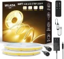 Превью COB LED Strip Light 40ft Warm White Dimmable — LED Strip Lights, MILADALED