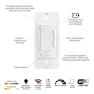 Превью Pure Smart Battery-Powered Multi-Functional Wireless Light Switch — Smart Switch, HALO