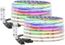 Превью Smart IC RGBW COB LED Strip 3000K, 16.4FT, 273 LEDs/ft, Color Chasing and Uniform Light — LED Strip Lights, BTF-LIGHTING