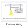 Превью Smart Light Switch with Bluetooth (2 Gang Touch Panel) — Smart Switch, Hauza