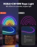Превью Smart RGBAICW Neon Rope Light 9.8ft — LED Strip Lights, Lumary