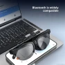 Превью AI Glasses Headphones Wireless Bluetooth 5.4 Intelligent Translation Earphones Outdoor Sunglasses HiFi Stereo Headset — Translator Device