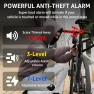 Превью Smart Bike Taillight Alarm with Brake Sensing — Smart Bike Light, Hollarm