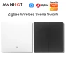 Превью Smart Scene Switch 4 Gang 12 Scene Wireless Push Button Controller — Smart Switch, Smart Life