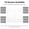 Превью Smart Scene Switch 4 Gang 12 Scene Wireless Push Button Controller — Smart Switch, Smart Life