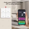 Превью Wireless Smart Scene Switch Button (4 Gang) — Smart Button Pusher, Tuya