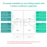 Превью Wireless Smart Scene Switch Button (4 Gang) — Smart Button Pusher, Tuya