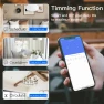 Превью Zigbee Touch Switch Glass 1/2/3 Gang Smart Light Switch — Smart Switch, BSEED