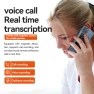 Превью A3 Dual-key Arc-Frame Twill Texture Ultra-thin AI Smart Voice Recorder with AIREC App Support, 8GB — Translator Device