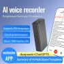 Превью Ultra-Long Standby Magnetic Smart Voice Recorder — Translator Device