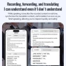 Превью Ultra-Long Standby Magnetic Smart Voice Recorder — Translator Device