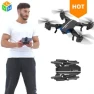 Превью Foldable Pocket RC Quadcopter with HD Camera — Drone, LVH