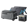 Electric Cooler Bundle with 58L Cooler and Solar Panels — Portable Electric Coolers, Anker SOLIX