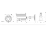 Превью Bullet Camera, Black — Security Camera, KT & C
