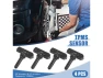 Превью Tire Pressure Monitoring System Sensor, 4-Piece Set — TPMS, Unique Bargains