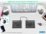 Превью Ergonomic Bluetooth Wireless Keyboard — Bluetooth Keyboard, Kinesis