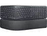 Превью Wireless Ergonomic Keyboard, Black — Bluetooth Keyboard, Logitech