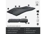 Превью Wireless Ergonomic Keyboard, Black — Bluetooth Keyboard, Logitech