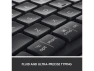 Превью Wireless Ergonomic Keyboard, Black — Bluetooth Keyboard, Logitech
