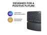 Превью Wireless Ergonomic Keyboard, Black — Bluetooth Keyboard, Logitech