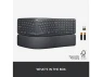 Превью Wireless Ergonomic Keyboard, Black — Bluetooth Keyboard, Logitech