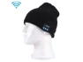 Превью Knitted Winter Hat with Bluetooth Headset and Microphone — Wireless Earbuds