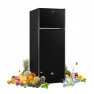 7.7 Cu.Ft. Double Door Refrigerator with Freezer, Adjustable Thermostat, Large Capacity, Upstreman