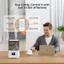 Warm and Cool Mist Humidifier with Remote, 4.5L — Humidifier, BOXING