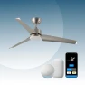 Modern All Seasons Smart Ceiling Fan with LED Lights — Smart Fan, Promounts